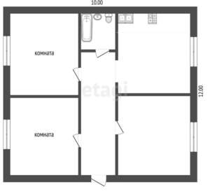 Дом 120м², 2-этажный, участок 10 сот.
