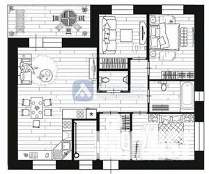 Коттедж 97м², 1-этажный, участок 6 сот.
