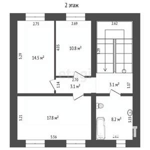 Дом 149м², 2-этажный, участок 10 сот.