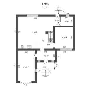 Дом 208м², 2-этажный, участок 6 сот.