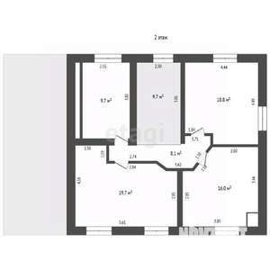 Дом 220м², 2-этажный, участок 10 сот.