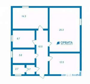 Дом 85м², 2-этажный, участок 5 сот.