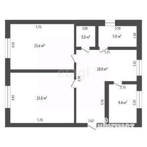 Дом 200м², 2-этажный, участок 6 сот.