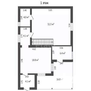 Дом 144м², 2-этажный, участок 8 сот.