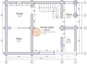 Дом 75м², 2-этажный, участок 1 сот.