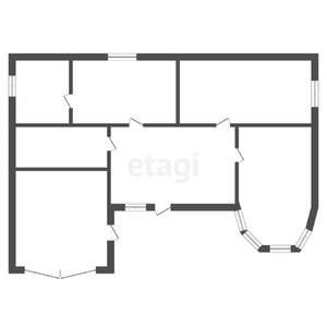 Дом 80м², 1-этажный, участок 6 сот.