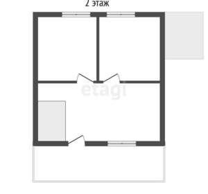 Дом 60м², 2-этажный, участок 12 сот.