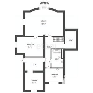 Дом 268м², 2-этажный, участок 8 сот.