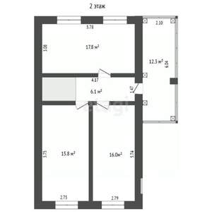 Дом 150м², 2-этажный, участок 5 сот.