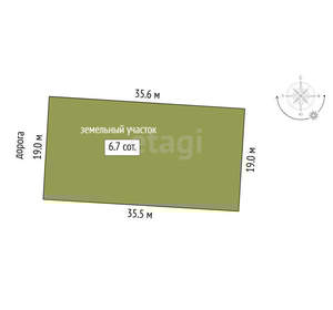 Дом 69м², 1-этажный, участок 7 сот.