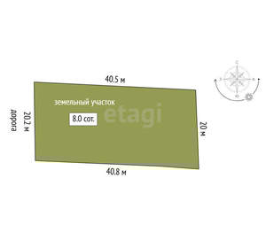 Дом 85м², 1-этажный, участок 8 сот.