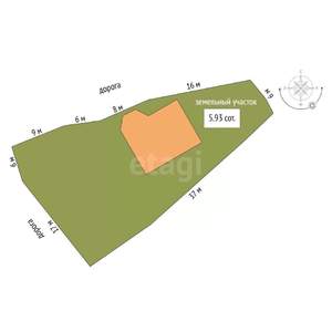 Дом 144м², 2-этажный, участок 6 сот.