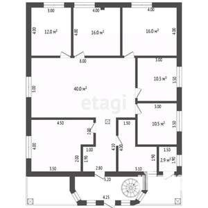 Дом 140м², 2-этажный, участок 6 сот.