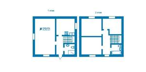 Дом 120м², 2-этажный, участок 0 сот.