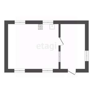 Дом 20м², 1-этажный, участок 4 сот.