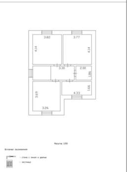 Дом 138м², 2-этажный, участок 0 сот.