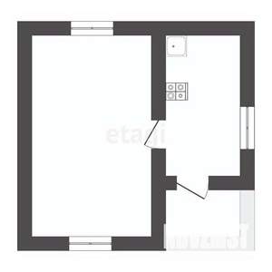 Дом 36м², 1-этажный, участок 6 сот.