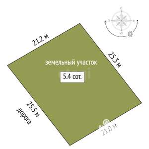 Дача 40м², 2-этажный, участок 5 сот.