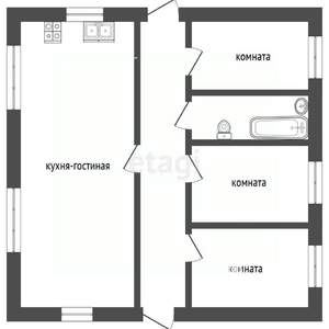 Дом 111м², 1-этажный, участок 8 сот.
