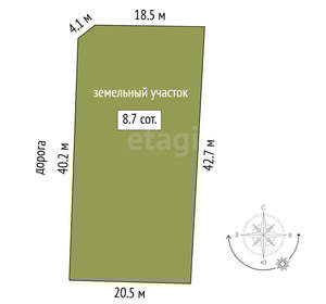 Дом 60м², 2-этажный, участок 9 сот.