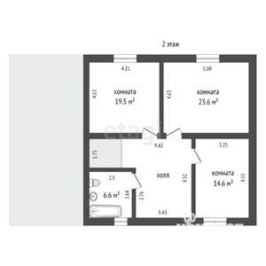Дом 217м², 2-этажный, участок 12 сот.
