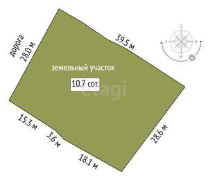 Дом 90м², 2-этажный, участок 11 сот.