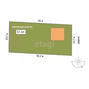 Дом 133м², 2-этажный, участок 8 сот.