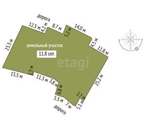 Дом 99м², 1-этажный, участок 12 сот.