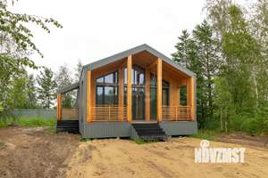 Дом 64м², 1-этажный, участок 10 сот.