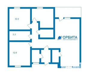 Дом 109м², 2-этажный, участок 7 сот.