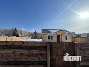 Коттедж 60м², 1-этажный, участок 6 сот.