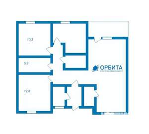 Дом 109м², 2-этажный, участок 7 сот.