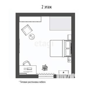 Дом 65м², 2-этажный, участок 2 сот.