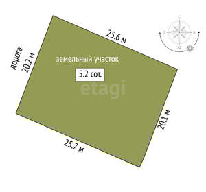 Дом 35м², 2-этажный, участок 5 сот.