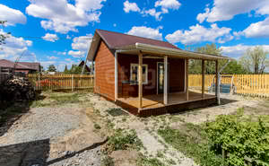 Дом 30м², 2-этажный, участок 8 сот.