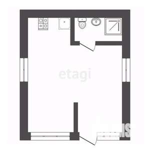 Дом 26м², 1-этажный, участок 7 сот.