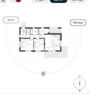 Дом 95м², 1-этажный, участок 5 сот.