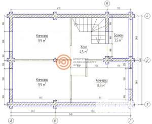 Дом 75м², 2-этажный, участок 1 сот.