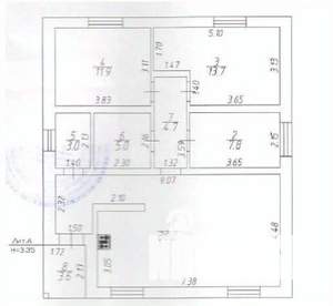 Дом 100м², 1-этажный, участок 5 сот.
