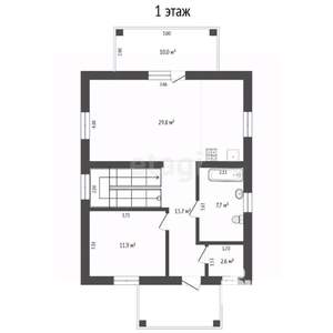 Дом 150м², 1-этажный, участок 5 сот.
