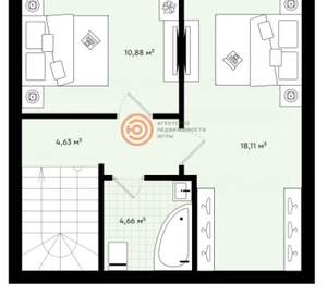 Дом 81м², 3-этажный, участок 1 сот.