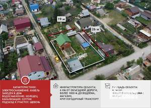 Дом 60м², 2-этажный, участок 5 сот.