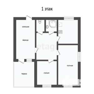 Дом 160м², 2-этажный, участок 7 сот.