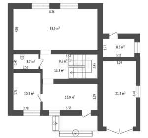 Дом 178м², 2-этажный, участок 10 сот.