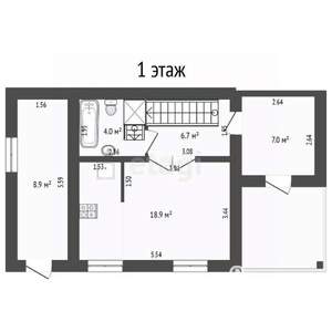 Дом 81м², 2-этажный, участок 10 сот.