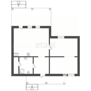 Дом 100м², 1-этажный, участок 6 сот.