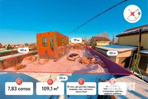 Дом 109м², 1-этажный, участок 8 сот.