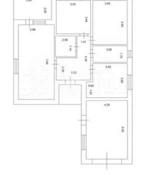 Дом 137м², 1-этажный, участок 8 сот.