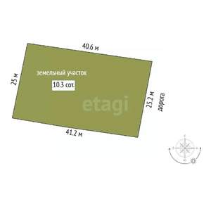 Дом 373м², 3-этажный, участок 10 сот.