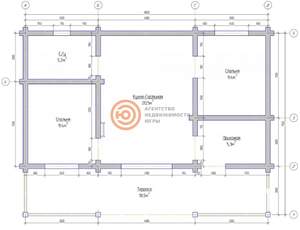 Дом 83м², 2-этажный, участок 1 сот.